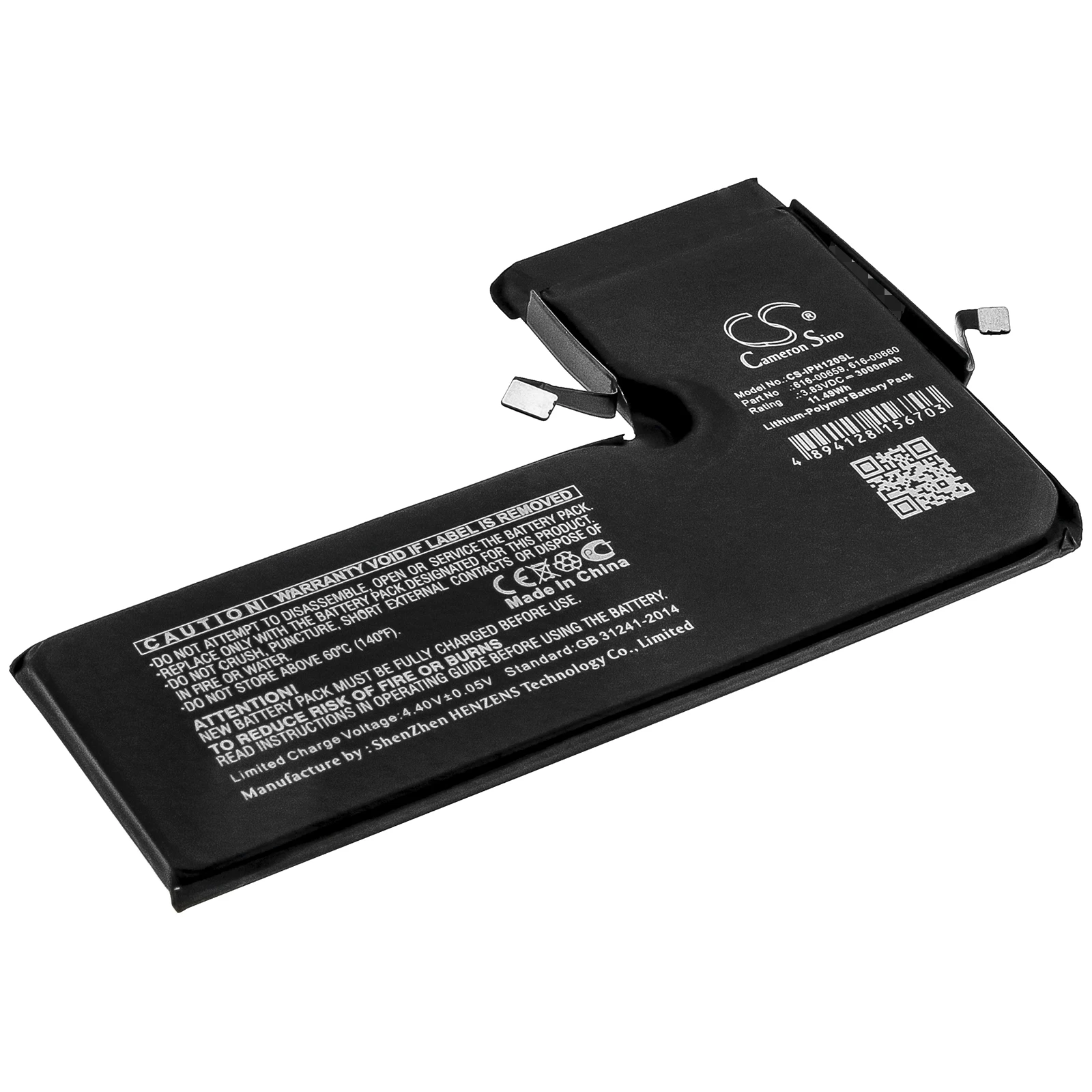 

Аккумулятор 3000 мАч 616-00660 616-00659 для Apple A2160 A2215 iPhonee 11 Pro