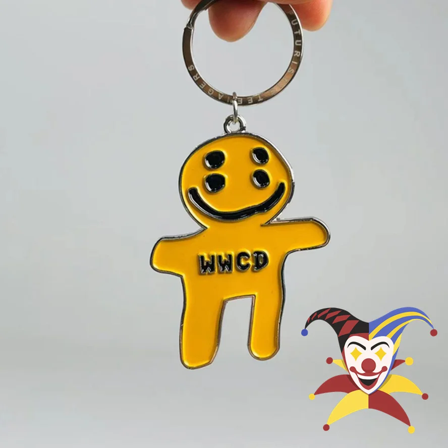 

2022ss брелок-подвеска CPFM.XYZ WWCD для мужчин и женщин