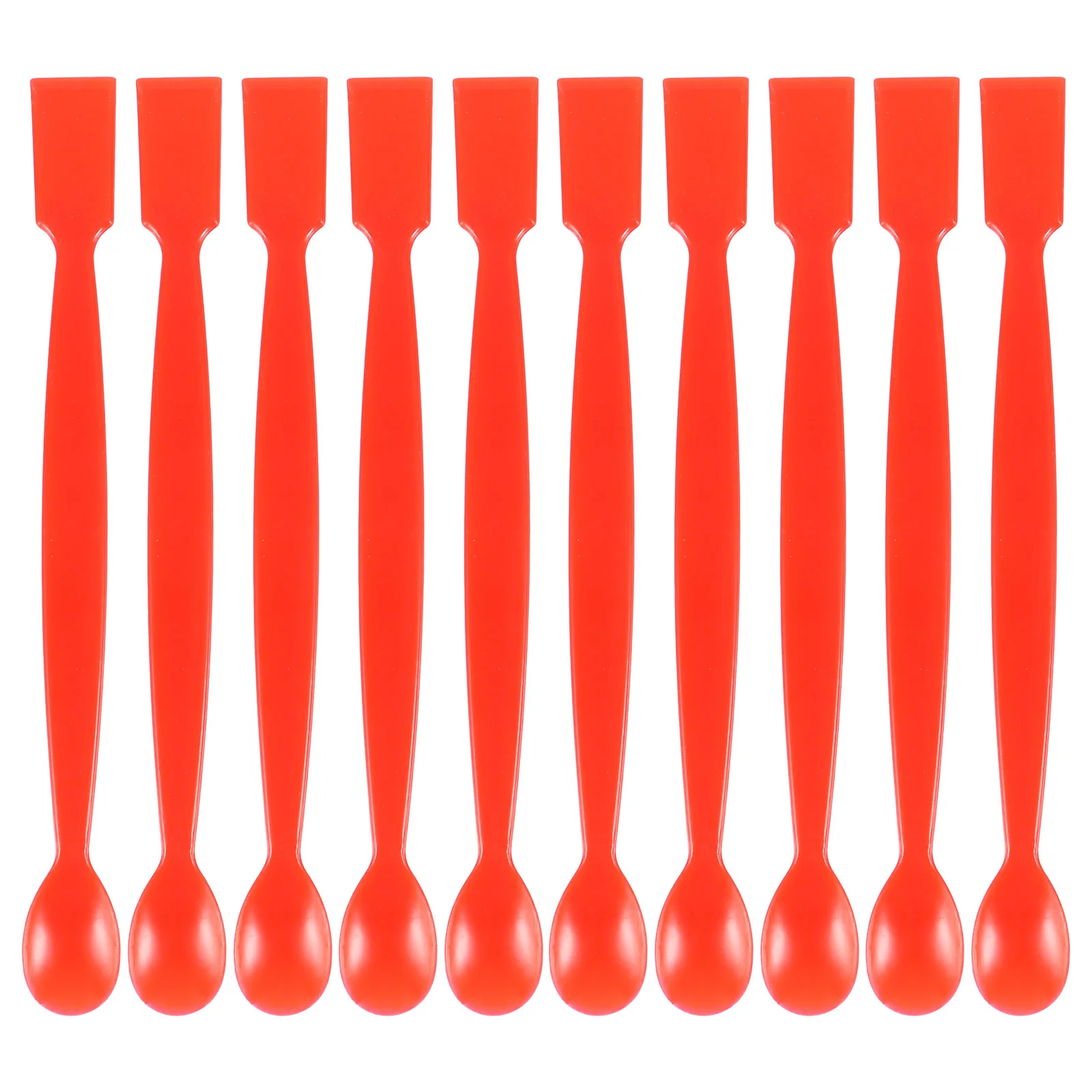 

10pcs Mini Scoops Measuring Spoons Plastic Spoons Medicine Spoons