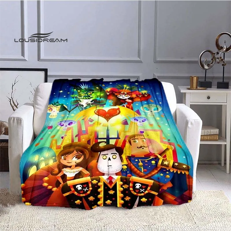 The Book of Life Blankets for Beds Home Travel Adult Flannel Blanket Couch Bed Living Room Sofa Child Keep Warm King Size |
