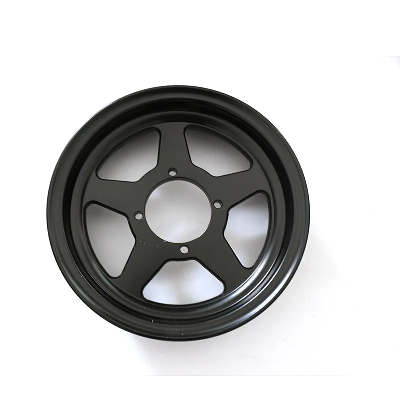 

Электрическая шина для скутера 3,50-10, черная круглая Передняя балансировочная ступица колеса, ступица колеса из алюминиевого сплава