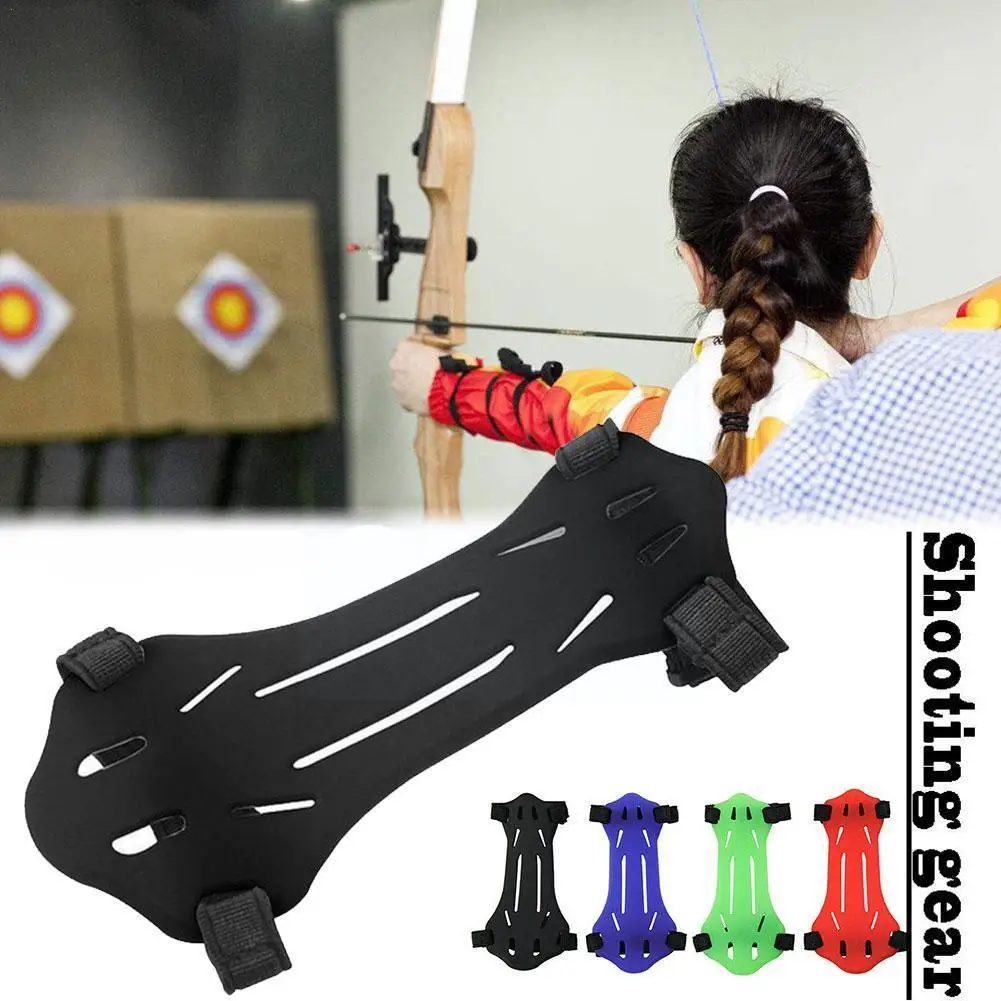 

Archery Arm Guard Silicone Traditional Hunting Outdoor Protector Training Bows Hunting Accessory Shooting Recurv G3b6