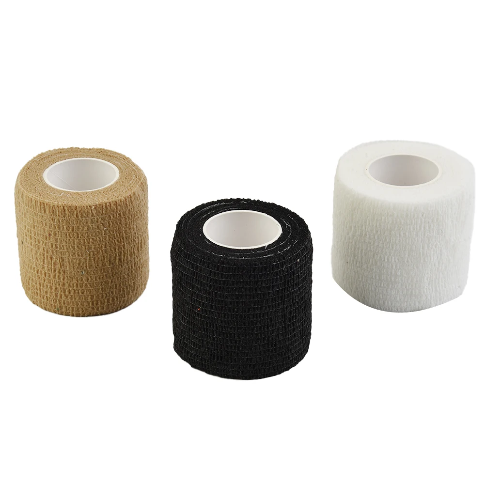 

9 Rolls Self-adhesive Bandages For Protecting Wrist Knee Ankle Multi-color Bandages 5cm X 4.5m Sports Safety