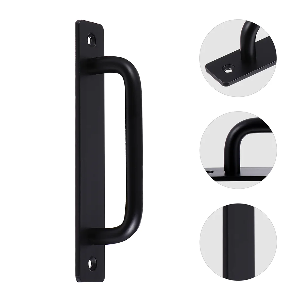 

1 Set Barn Door Handle Base Handle Pull Furniture Door Handle