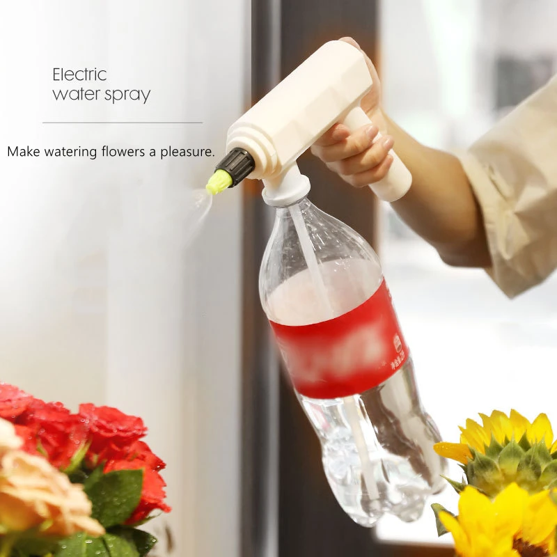 

Electric Plant Spray Bottle Automatic Watering Fogger USB Electric Sanitizing Sprayer Hand Watering Machine Plants Garden Tool