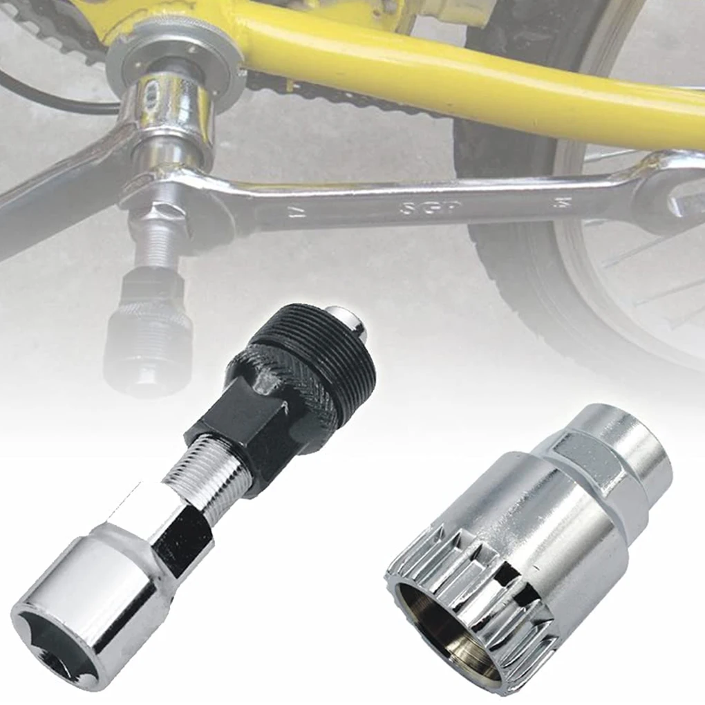 

Экстрактор коленчатого вала для велосипеда, съемник из углеродистой стали для наружной езды на велосипеде, нижний кронштейн для техническо...