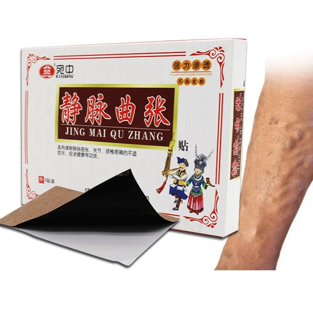 

2022 High quality Spider Veins Varicose Treatment Plaster Varicose Veins Cure Patch Vasculitis Natural Solution Herbal Patches