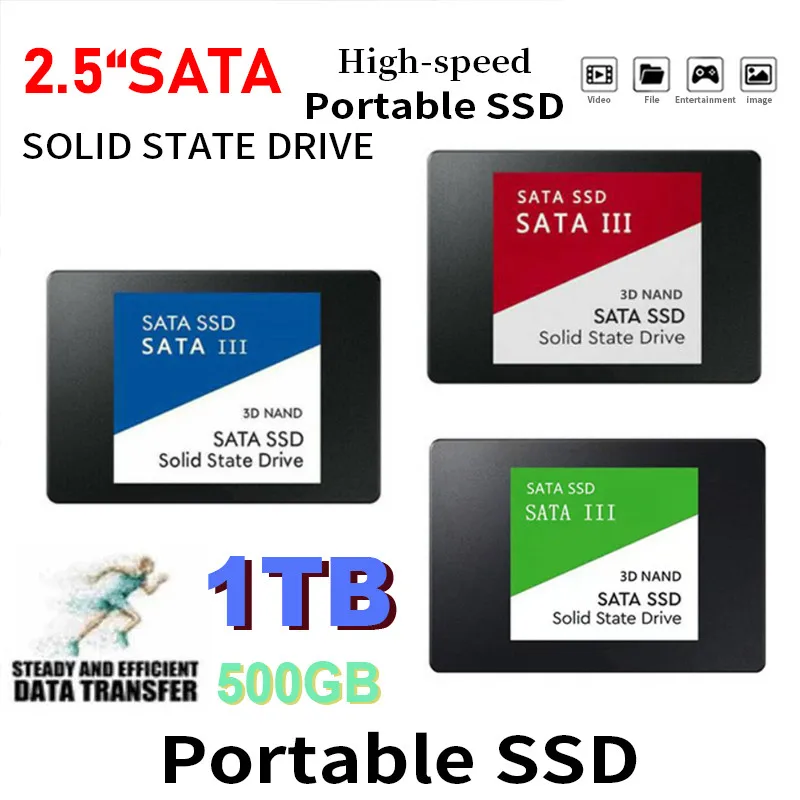 

Твердотельный накопитель Sata III, 2,5 дюйма, 1 ТБ