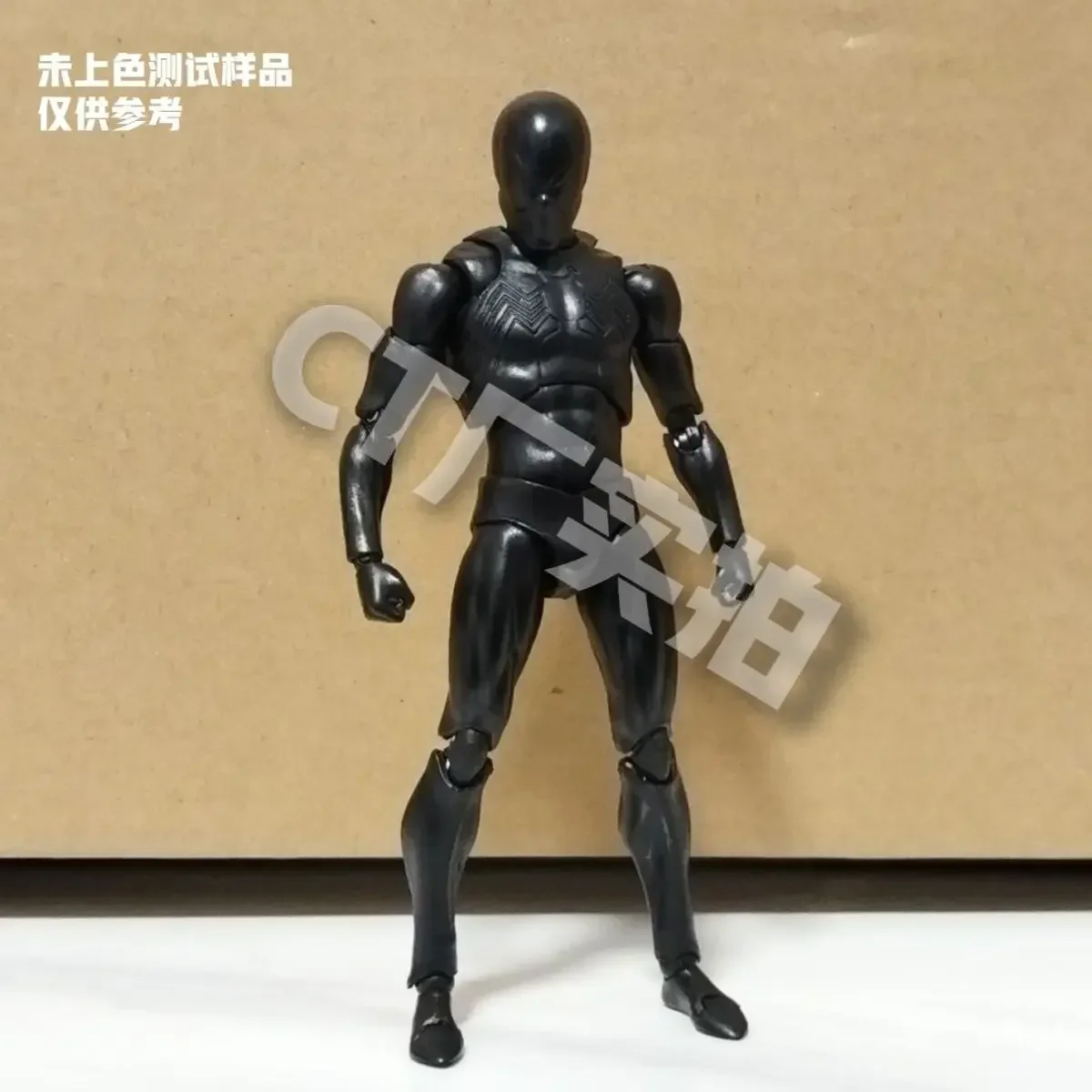 Фигурки героев мультфильма Ct Черный Человек-паук S.h. Фигуртс Веном Shf Статуэтка