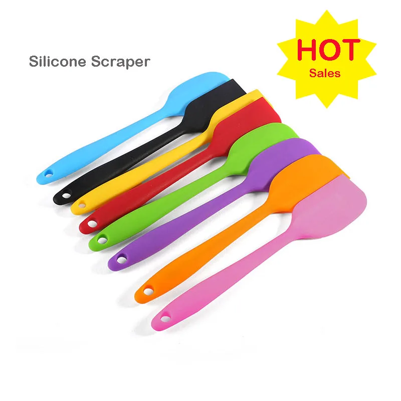 

Integrated Spatula Scraper Baking Cream Cake Cooking Non-Stick Pot Soup Shell Scooping Spoon Kitchen Utensils