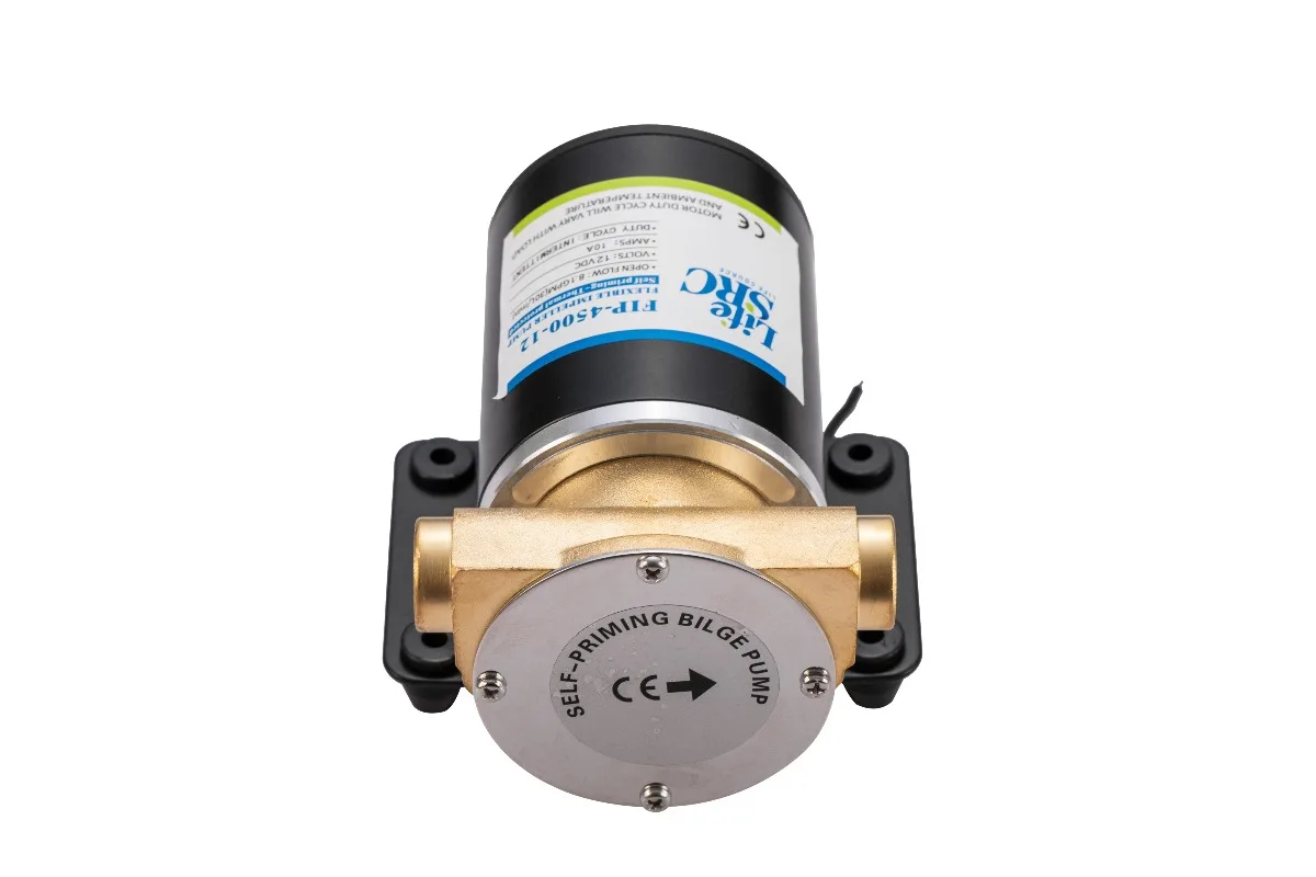 Фото Помпа LifeSRC Marine Water Puppy для трюмных/сепараторных систем, гибкая, 8.0 GPM, 12 В, 10 А, одобрено CE, порты 1/2 NPT №3