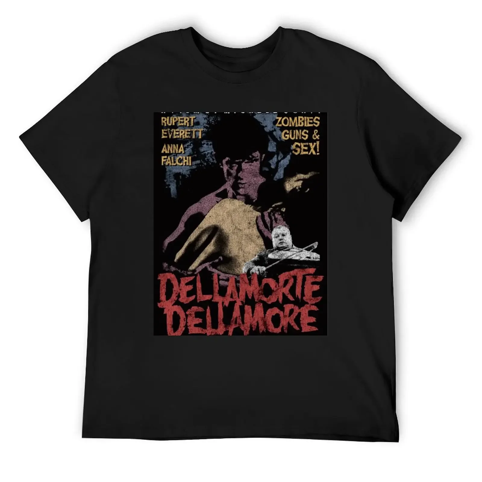 Dellamorte Dellamore Dylan Dog Cemetery Man Плакат Футболка аниме футболки топы мужская
