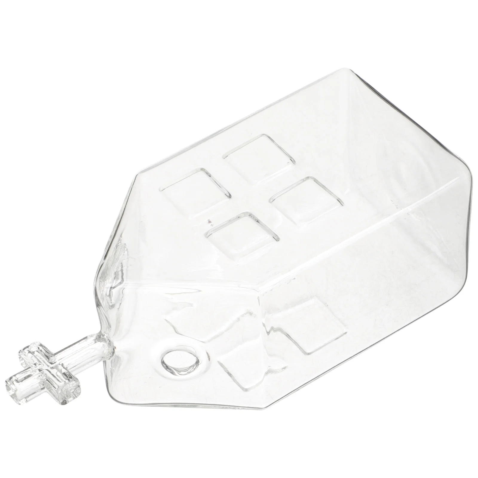 

Glassware Ornament Desktop Decor Flower Vase Creative Vase Dry Flowers Decoration Cross Vase Hydroponics Flower Arranging Vase