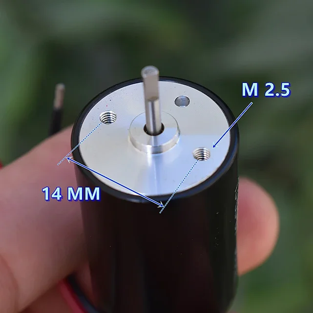 Мини 22 мм бессердечный двигатель Ndfeb сильный магнитный DC 24 В-48 В полая чашка