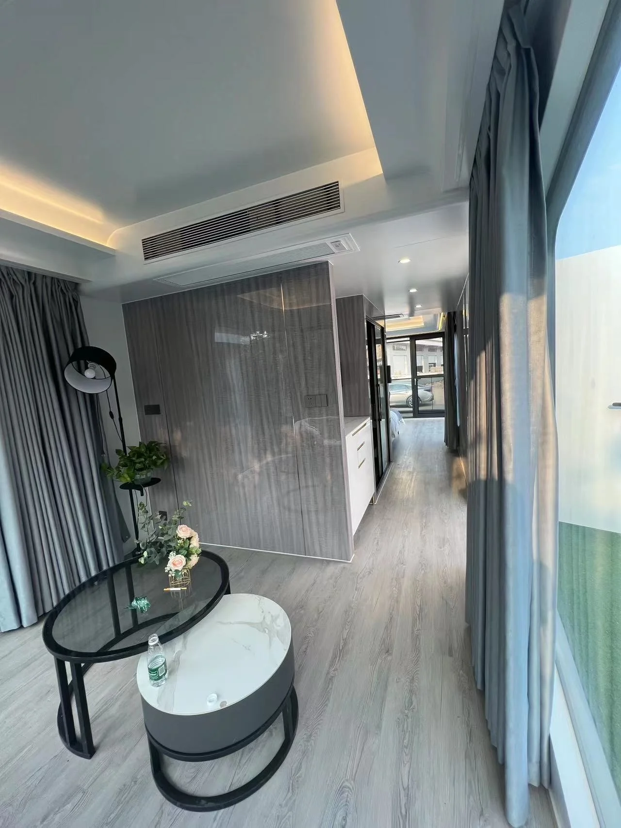 Новый современный крошечный дом звездное небо стеклянная дорожная кабина с