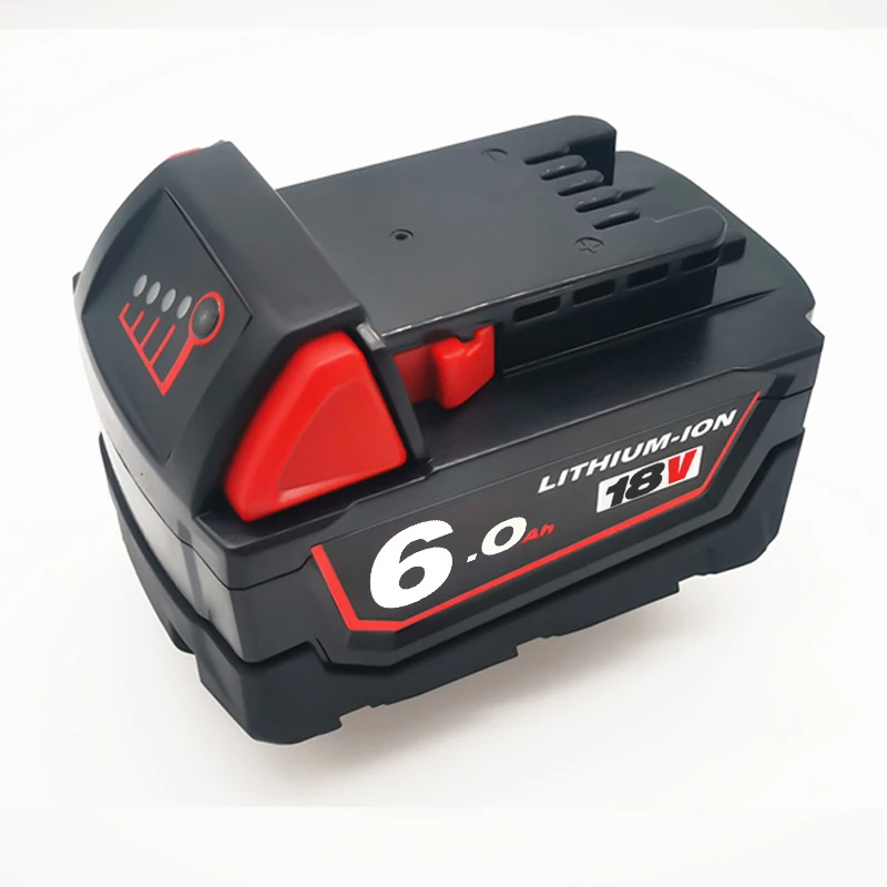 Литий-ионный аккумулятор 18 в 5 Ач 6000 мАч для Milwaukee M18 48-11-1815 48-11-1850 2646-20 2642-21CT