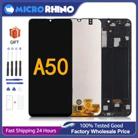 100 tested display for samsung galaxy a50 a505 a505f a505fn a505g a505w a505n lcd touch screen digitizer assembly replace