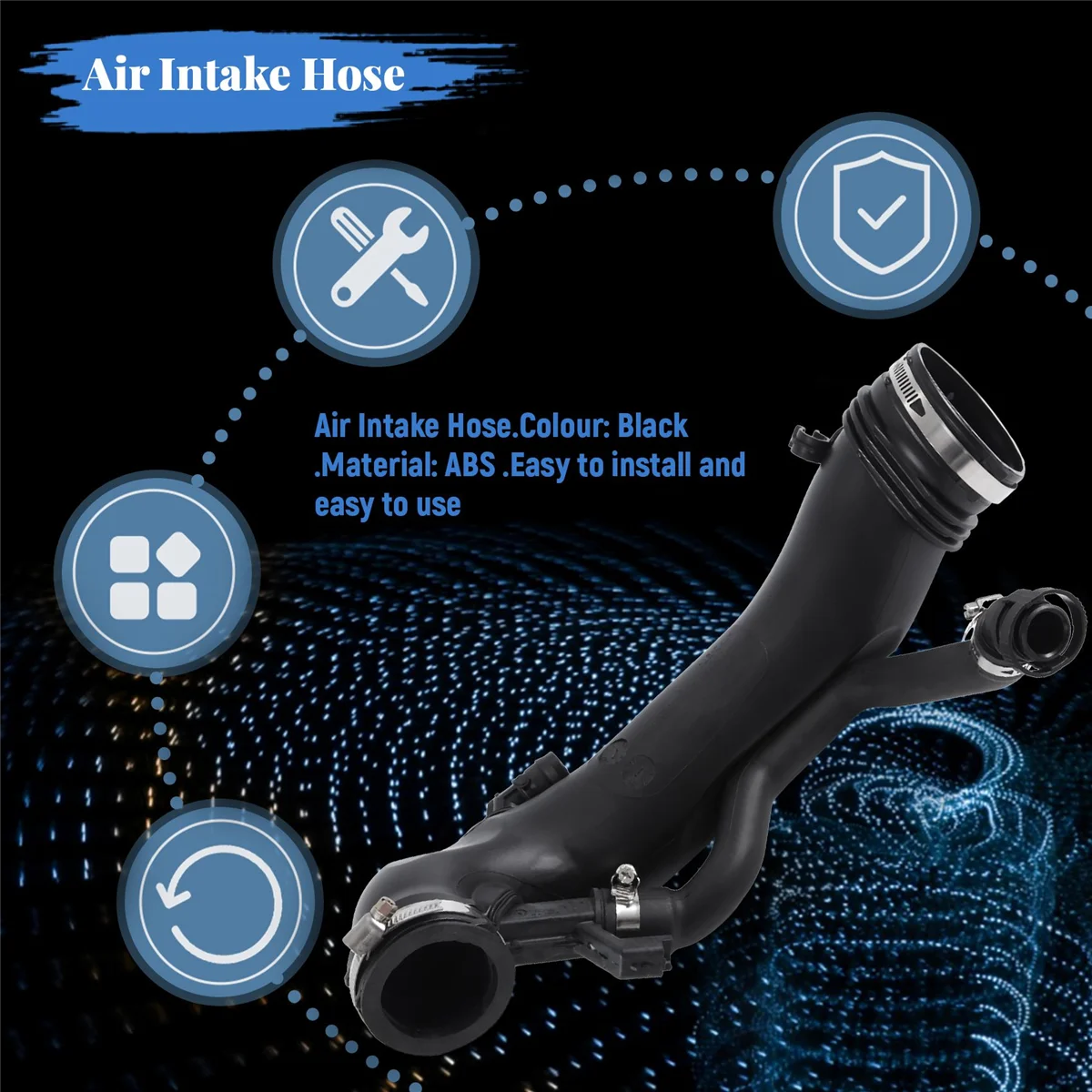 Автомобильный воздухозаборник турбо шланг для Peugeot 207 3008 308 5008 RCZ 508 16V Citroen C4 C4L Picasso