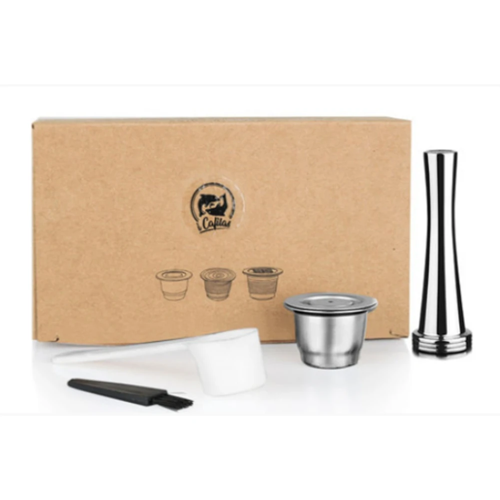 

ICafilas for Nespresso Stainless Steel Reusable Cafissimo Coffee Capsule Filter, Suitable for Cafissimo Coffee Capsule