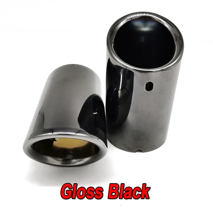 

Для Audi A4 B8 A3 8V 8P A1 Q5 Volkswagen VW Passat B7 CC Tiguan Наконечник глушителя выхлопной трубы автомобиля Аксессуары для стайлинга автомобилей