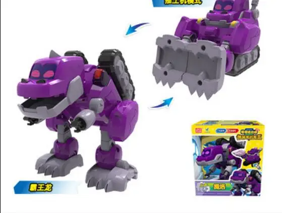 

Newest ABS Big Deformation Gogo Dino Action Figures with Sound REX Transformation Car Airplane Motorboat Crane Dinosaur toys 12