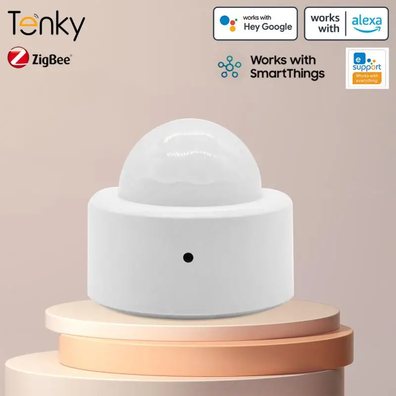 

Smart Pir Motion Sensor App Control Zigbee3.0 Wireless Mini Home Security System Smart Body Movement Presence Detector