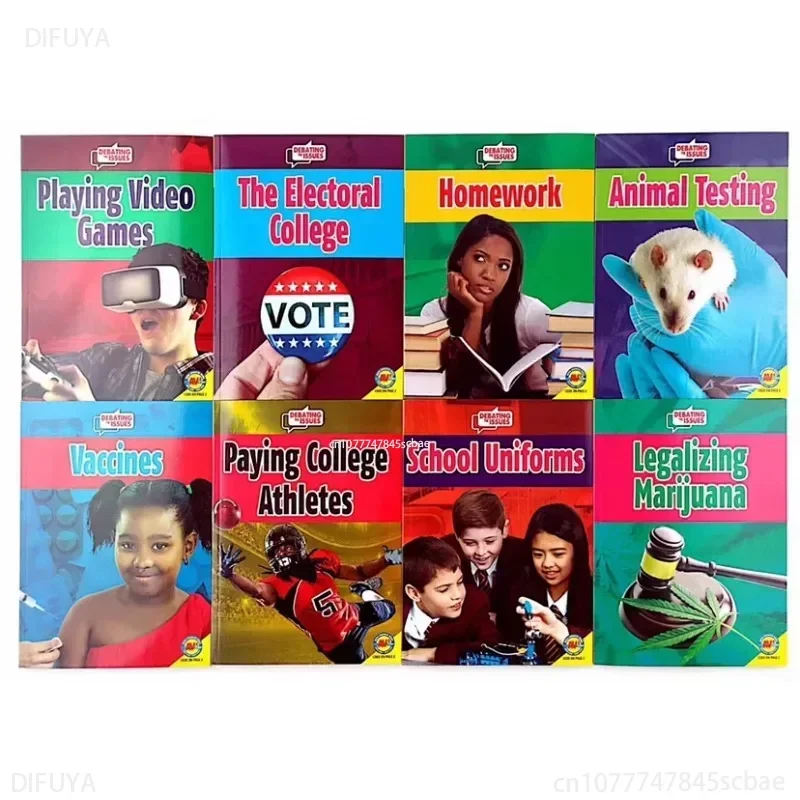 8 книг сбагают ‎ Выпускные проблемы Фаза дебатов: Фокус на томов которые выделяют