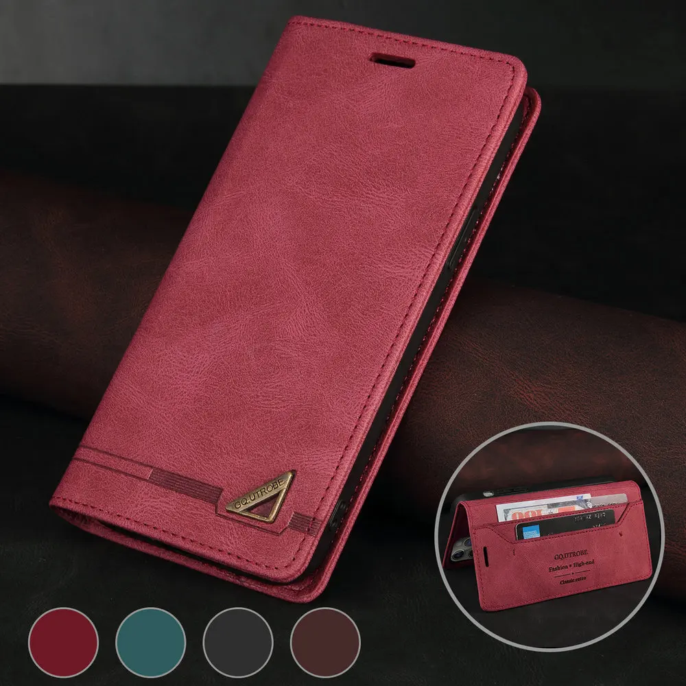 

RFID Leather Book Case for Samsung Galaxy A54 A52S A53 A73 23 A14 5G Flip Cover A04S A23 A 52 53 33 73 14 34 54 A33 A13 A34 Etui