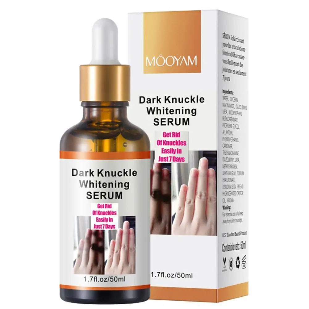 Get Rid Of Dark Knuckles In 7 Days Serum Whitening Removing Dark Knuckles Serum Hand Knuckle Eraser Serum For Elbow And Kne D7P8