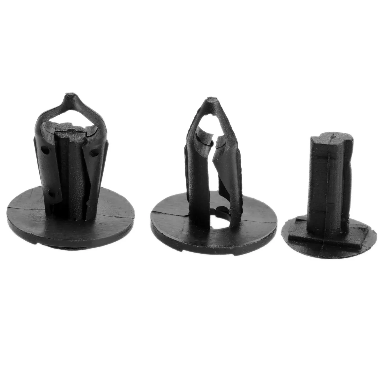 

50Pcs Plastic Rivets Fit 8mm Hole Auto Fastener Push Clips Car Door Trim Panel Bumper Retainers Fender Clips for Toyota Ford