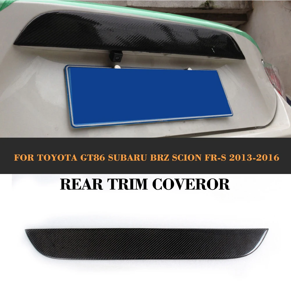 

Car Rear Trunk TrimsAuto Trunk Decoration For Toyota FT86 GT86 BRZ For Scion 12-14
