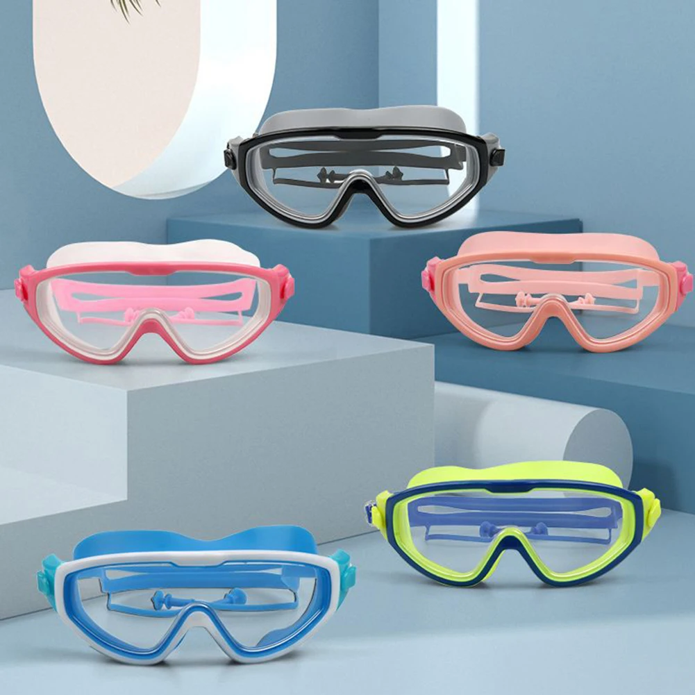 

Kids Swimming Goggles Waterproof HD Anti-fog Goggles Boys Girls Kid Diving Snorkeling Eyewear Swimming Accessories