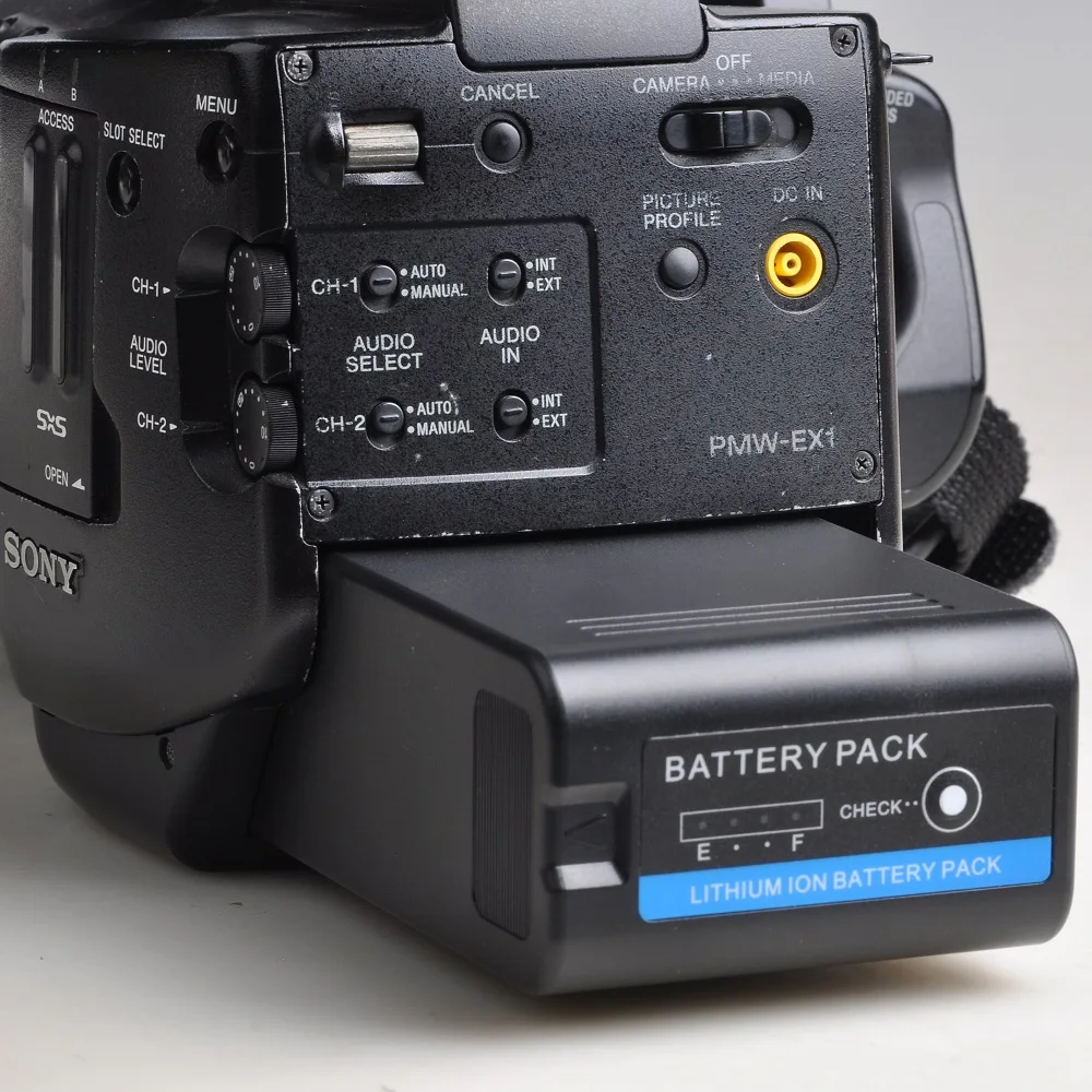 14.4V 7800mAh Перезаряжаемая Li-ion Батарея BP-U90 для BP-U60/U65/U30 SONY PMW-100 PMW-150 PMW-160 PMW-200 PMW-EX1 PMW-EX3 PMW-F3.