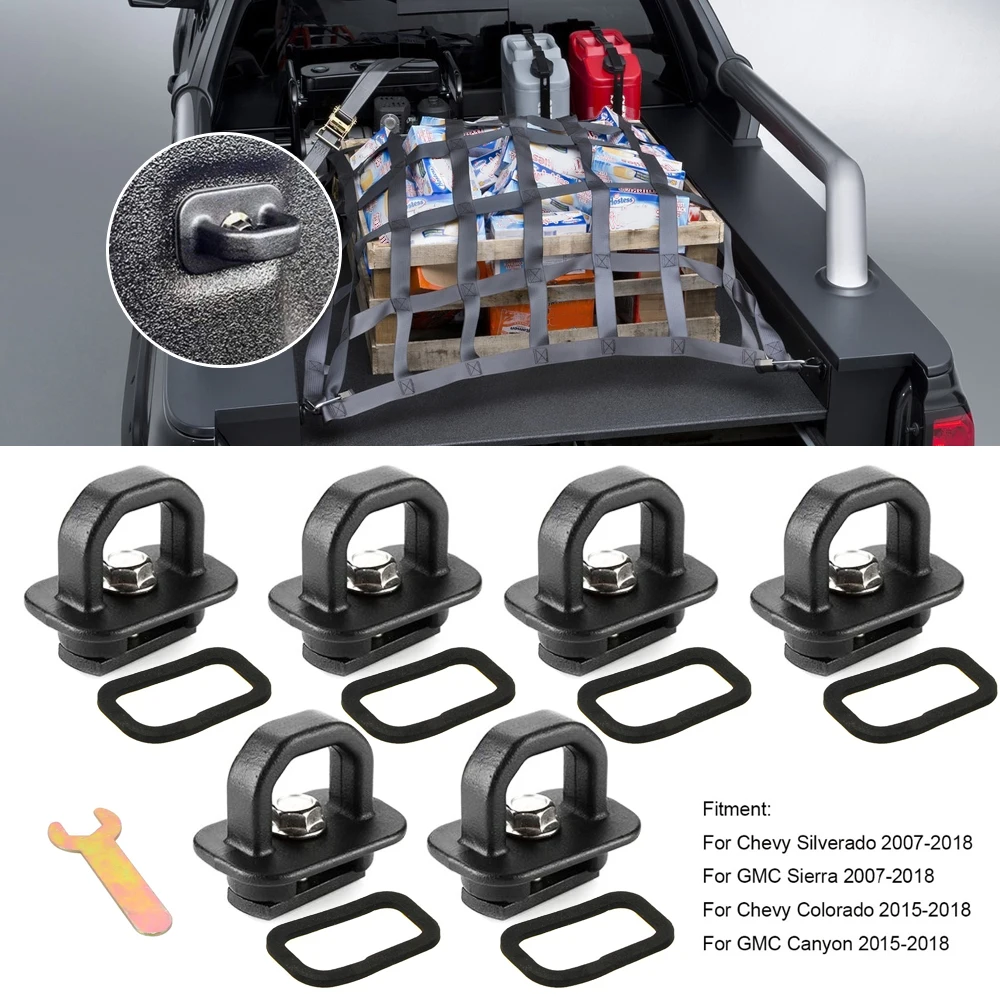 

Car Tie Down Anchor Pickup Truck Bed Side Wall Clip for for Chevy Silverdo/GMC Sierra for Chevrolet Colorado/GMC Canyon