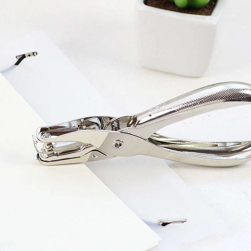 

Paper Hole Puncher Paper Manual Punch Hand Holding Single Binder Parts Scrapbooking Punches Craft Machine Stationery