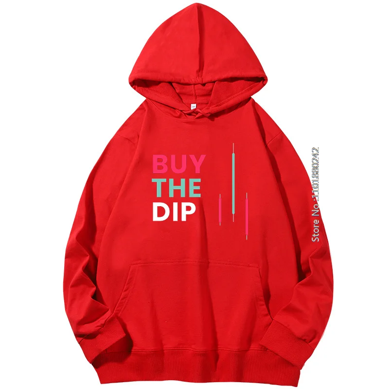 Купить Dip Btfd Bitcoin Cryptocurrency Meme Забавные графические толстовки с капюшоном