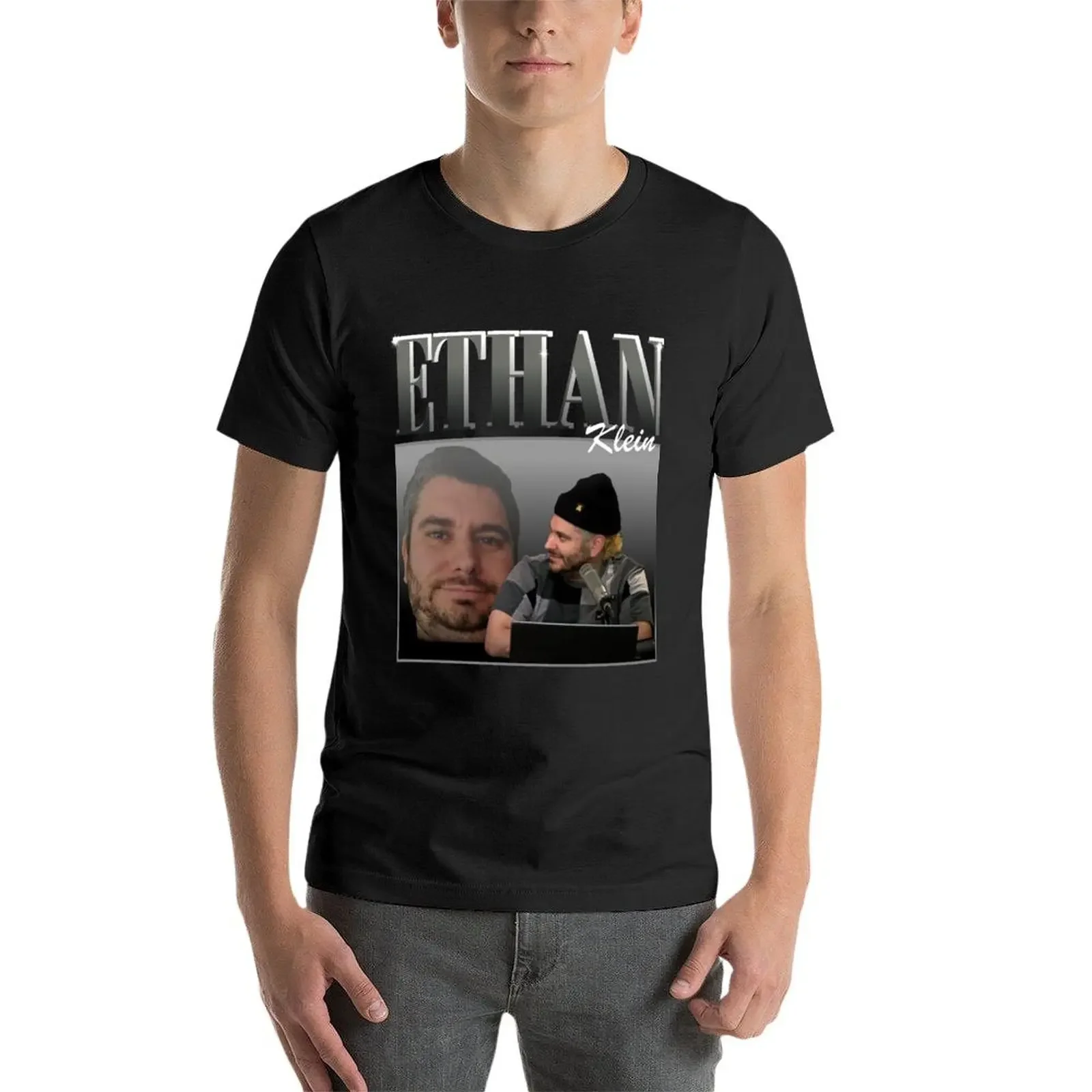 Футболка ethan klein эстетичная одежда хлопковые мужские футболки роскошная мужская