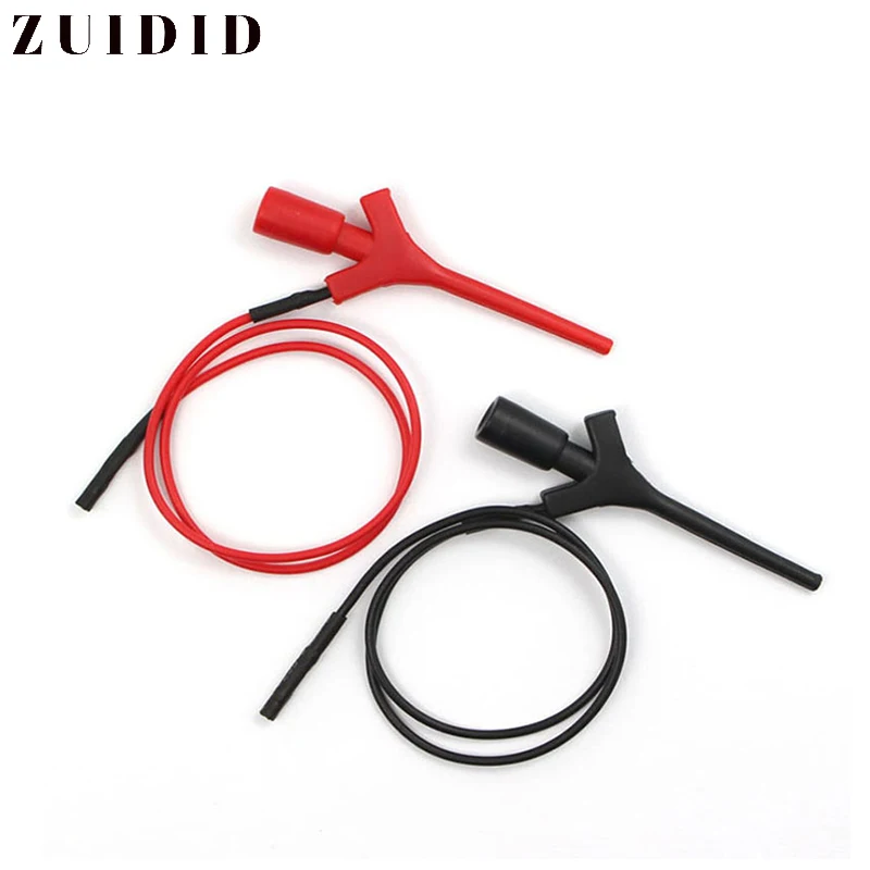 

Multimeter Test Leads Miniature Test Hook IC Test Clip 2mm Socket Multimeter Cable Free Shipping