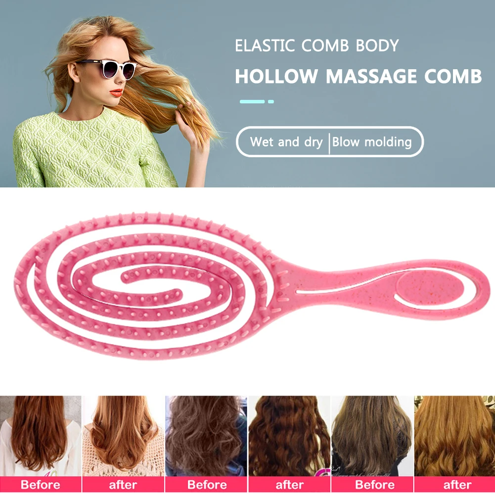

Расческа для волос, расслабляющая Массажная щетка для волос, мокрая, вьющаяся, Женская расческа для волос, инструменты для укладки