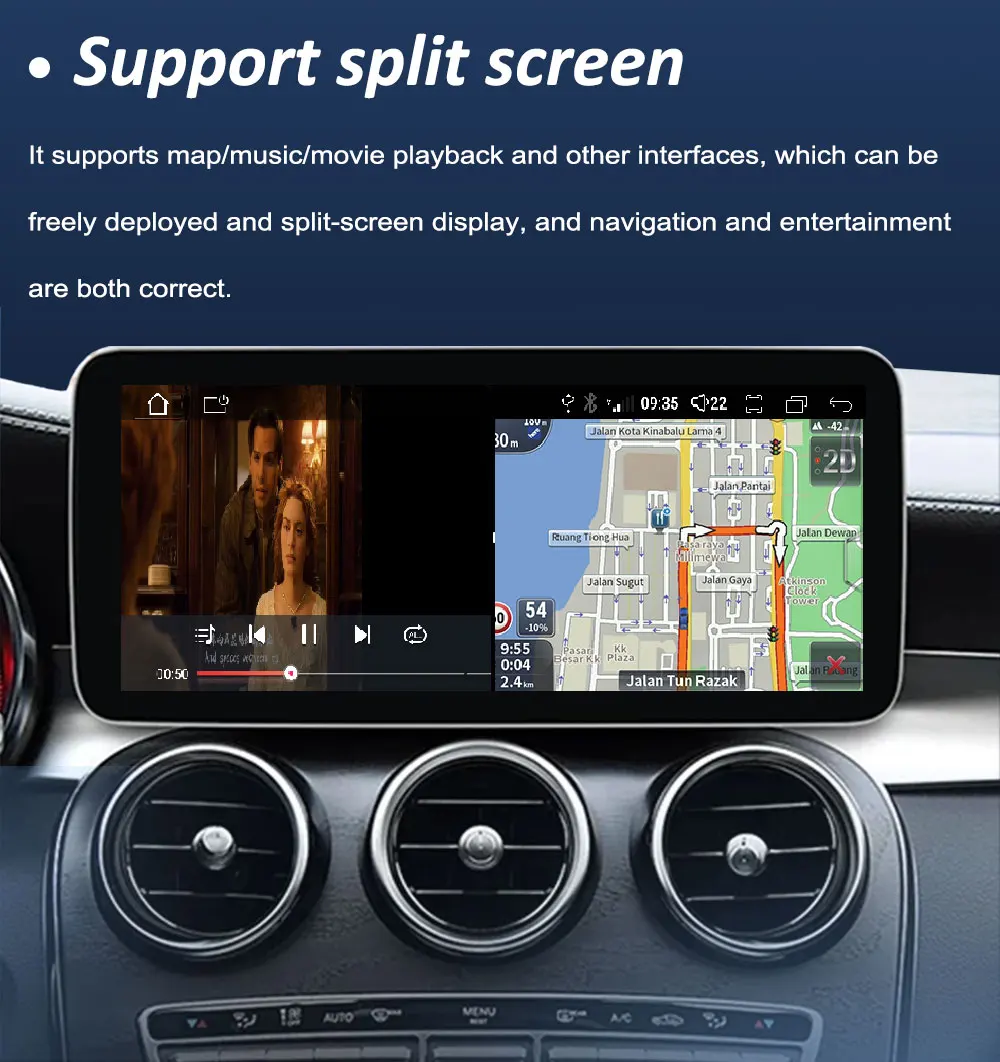Автомобильная Мультимедийная система автомагнитола под управлением Android для