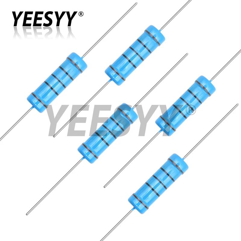 10 шт. 5 Вт 1% металлопленочный резистор 0 1R~10M 47R 100R 220R 330R 1R 2R 1K 1 5K 2 2K 3 3K 9K 4 7K 10K 22K 47K 100K