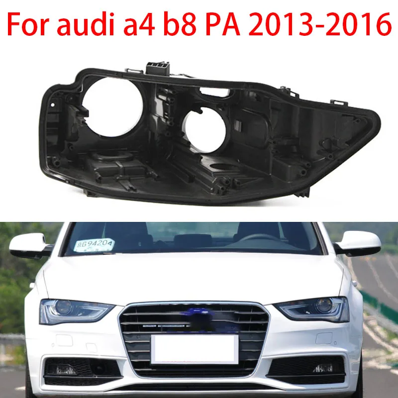 

Для Audi A4L B8 PA 2013-2016 корпус переднего фонаря A4 B8 HID ксеносветильник корпус лампы дневного света