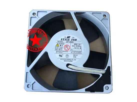 Стильный вентилятор UP12B120 AC 200 в 14 Вт 120x120x25 мм, вентилятор охлаждения сервера
