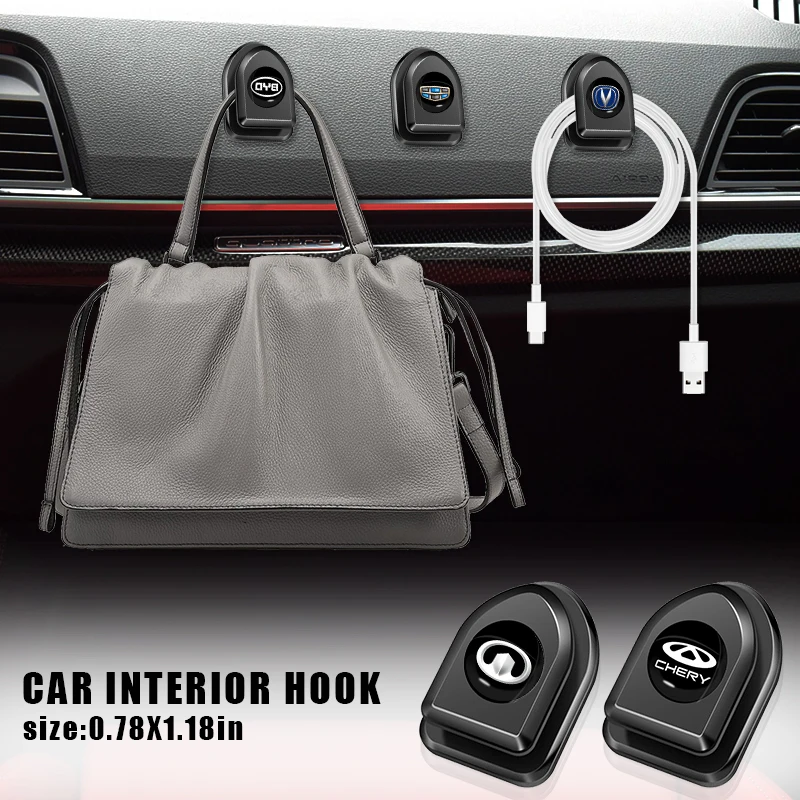 

Автомобильный многофункциональный мини-крючок, липкий крючок, вешалка для Haval Jolion H3 H4 H5 H6 H7 H8 H9 H2S Coupe 2020 2021 H2 H6S, аксессуары