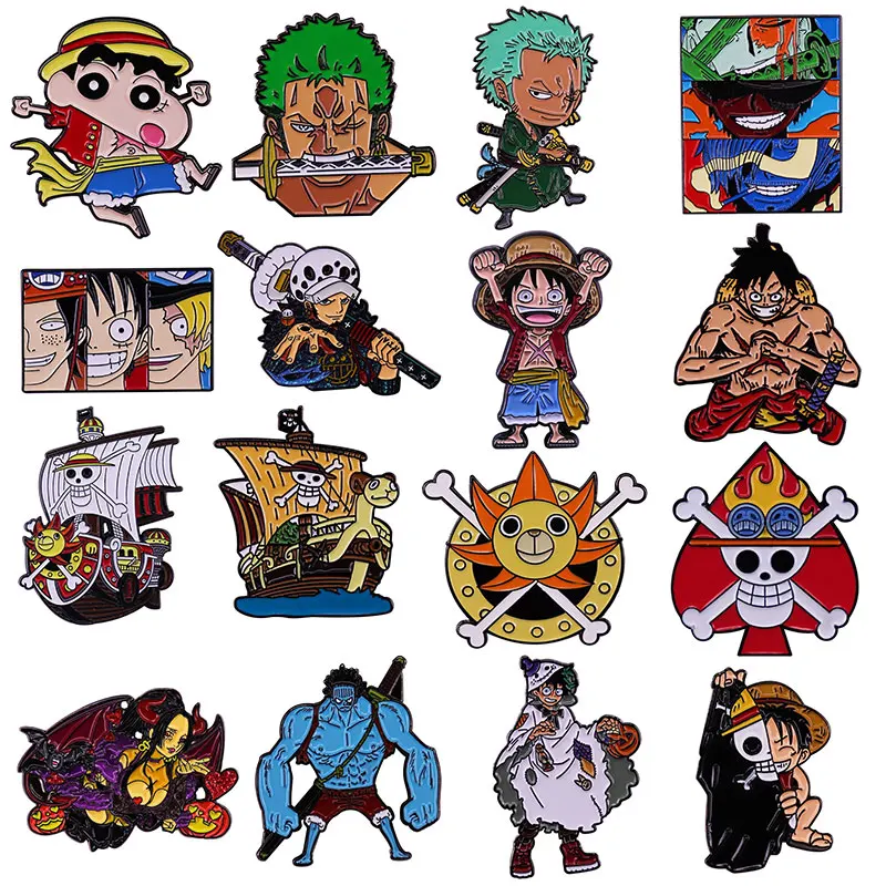 

Brooches for Women Badges on Backpack Enamel Pin Manga Jewelry Accessories Wholesale Japanese Cute Lapel Pins for Backpacks