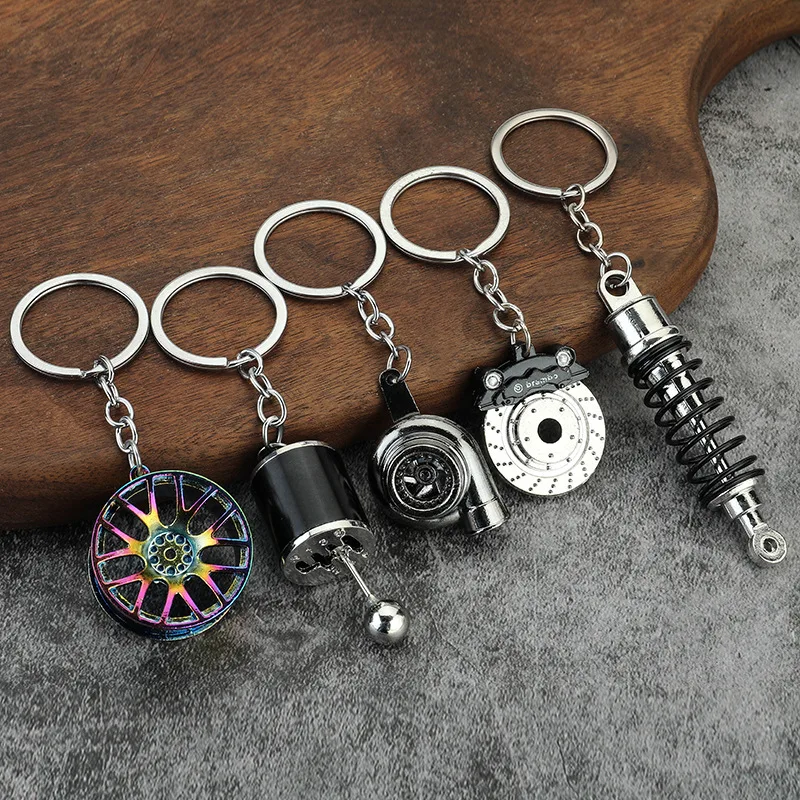 

Cartoon Creative Fashion Tyre Keychain Backpack Keychain Car Bike School Bag Charm Decoration Keychain Special Gift
