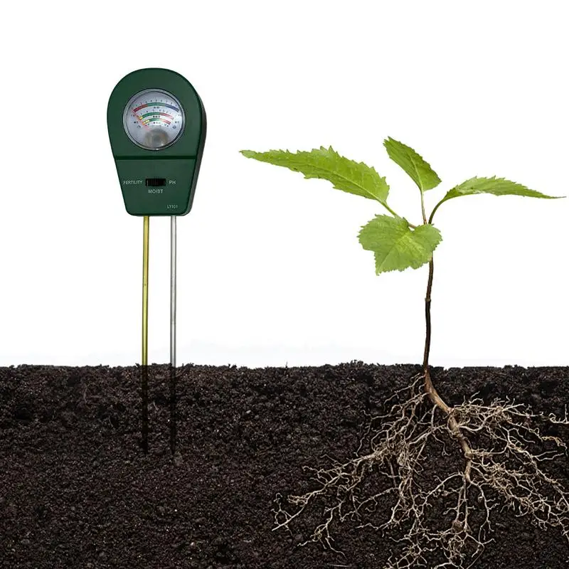 

Набор для тестирования почвы 3-в-1, цифровой зонд для растений, тестер солнечного света, аксессуары для растений, набор для тестирования почвы, инструмент для сада, лужайки, фермы