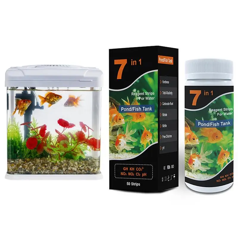 

Drinking Water Test Strips 7-in-1 Water Hardness Test Strips Pool Hot Tub Test Strips For Safety Water Hot Tub Test Strips For