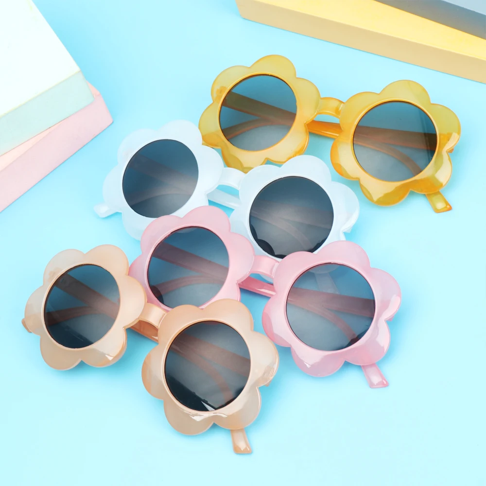 

Cute Trend Boys Girls Outdoor Product Children Shades Eyewear Flower Shape Kids Sunglasses Sun Glasses
