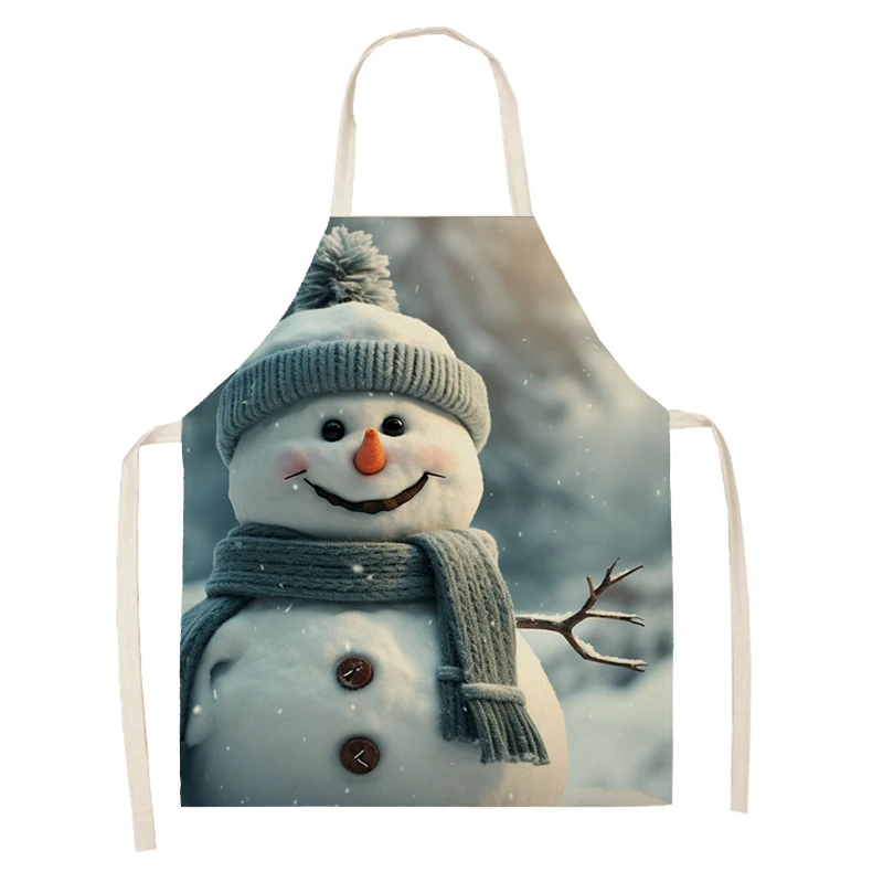 Кухонный Фартук для женщин льняной водонепроницаемый фартук мужчин и детей